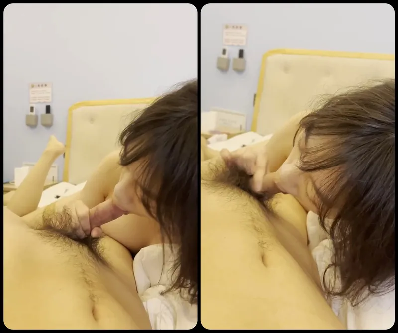 Tình nhân ngoan mút láp thằng nhỏ bự của anh